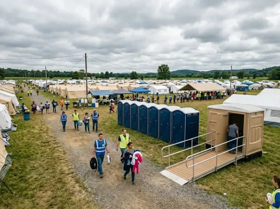 disaster-relief-camp-restrooms-010 — frequently asked questions, Dumpster & Portable Bathrooms Rental in Scissors, TX
